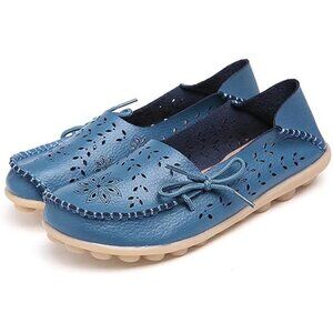 Blue Slip On Shoe 10